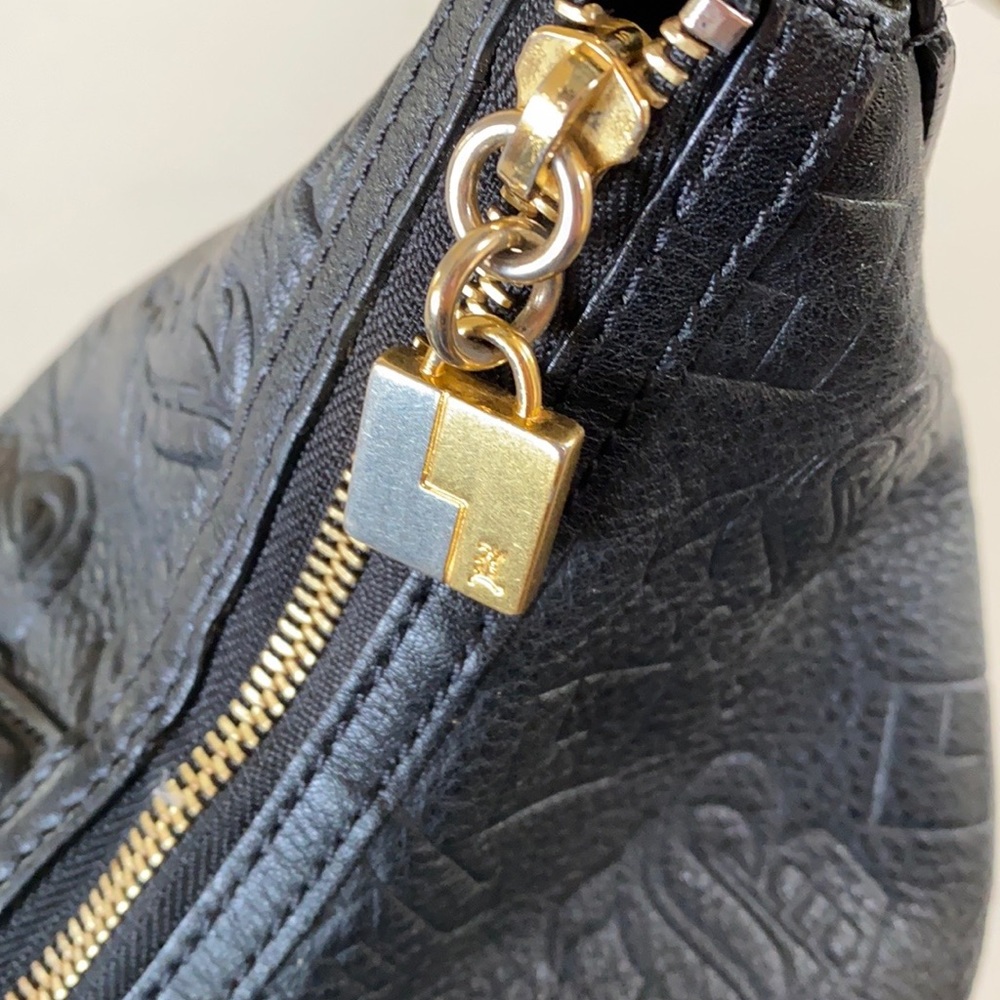 L.A.M.B. | Y2K Dorset Leather Embossed  Hobo Bag - Picture 8 of 13